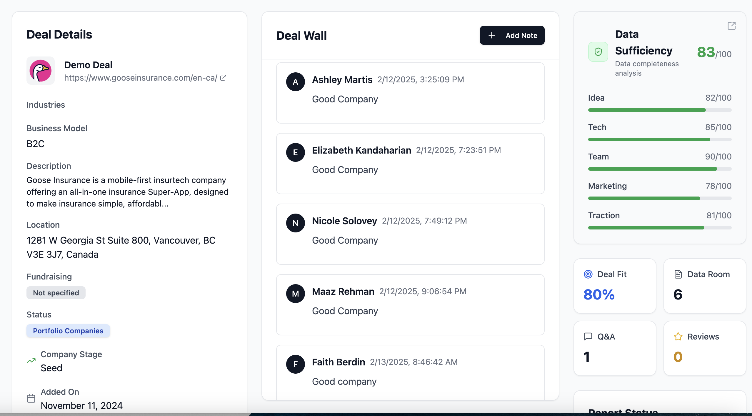 Deal Management